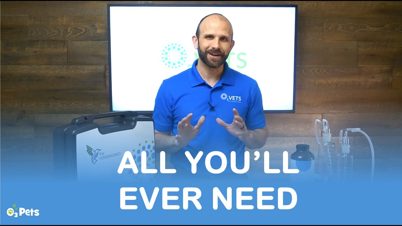 Ozone therapy equipment for treating your animals at home