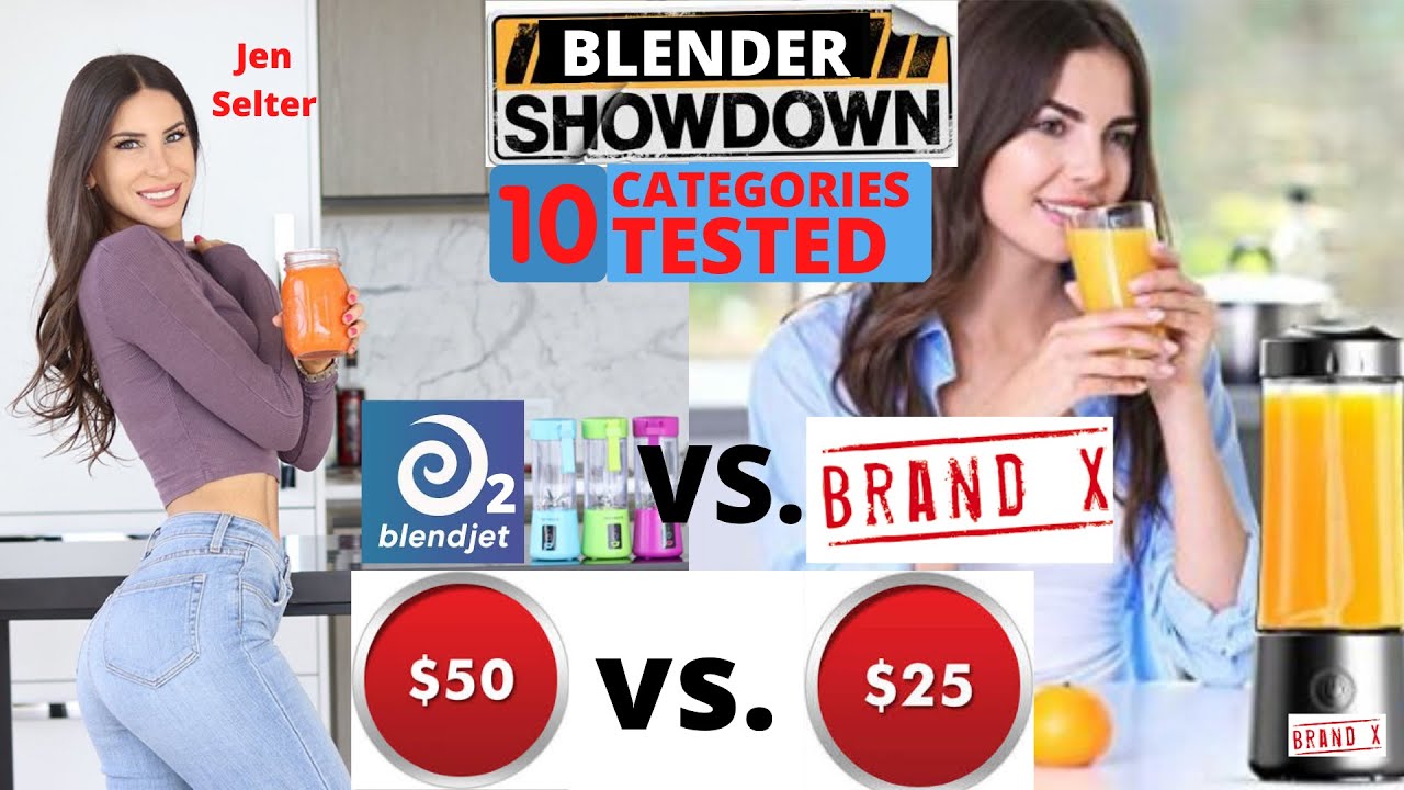 $50 BlendJet 2 vs Walmart $30 Beautiful Drew Barrymore Portable