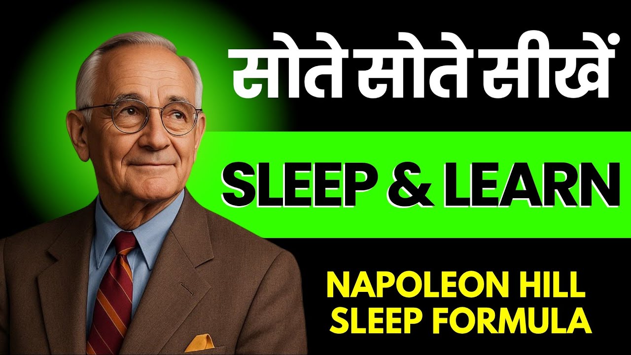 नींद में आत्मविश्वास जगाएँ | Napoleon Hill Hindi | While You Sleep