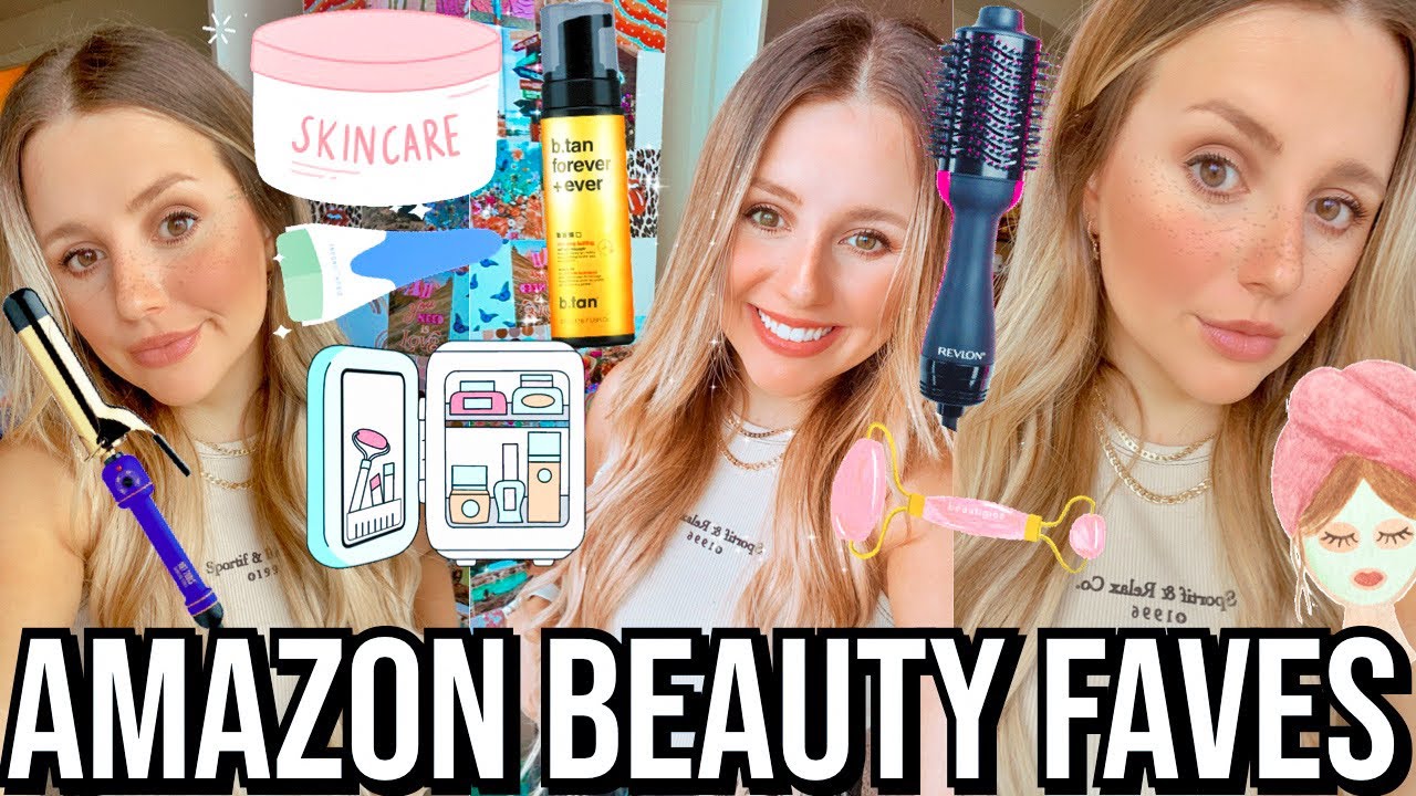 AMAZON BEAUTY FAVORITES + GIVEAWAY: skincare, self-tan, hair tools