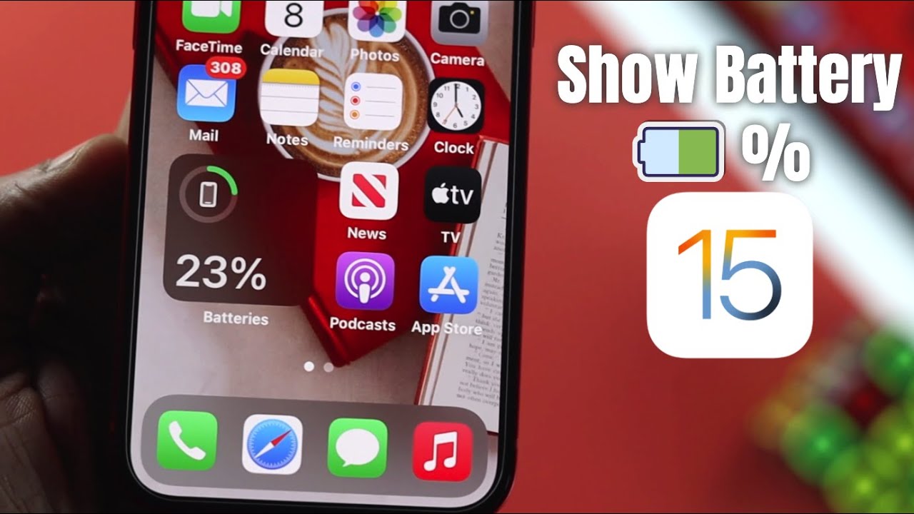 How to Show Battery Percentage on iPhone 13/Pro/Max/Mini [iOS 15+]