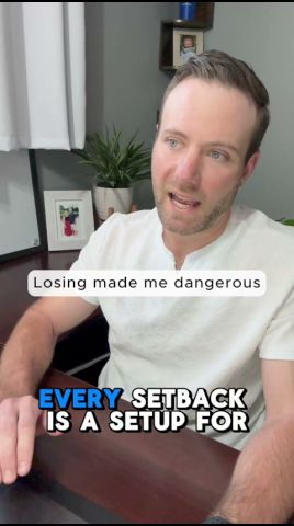 Losing and failing made me dangerous in business YouTube Short thumbnail