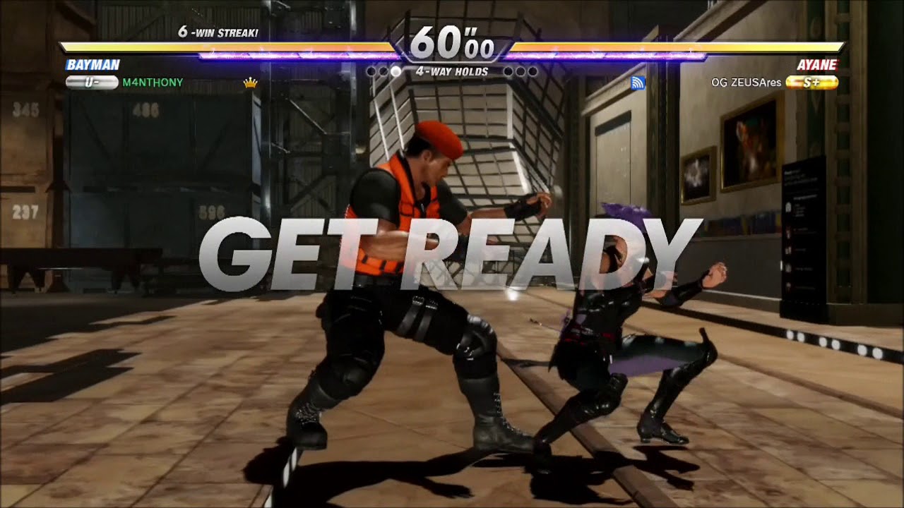 Dead or Alive 6 Bayman vs  Ayane Online  Gameplay