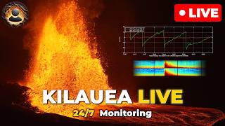 Kilauea Volcano Eruption Live, 24/7 Live Cam and USGS Data