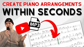 Create Piano Arrangements WITHIN SECONDS | Melody Scanner Tutorial