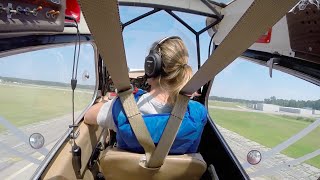 OBX Airplanes Citabria Takeoff From Dare County - KMQI
