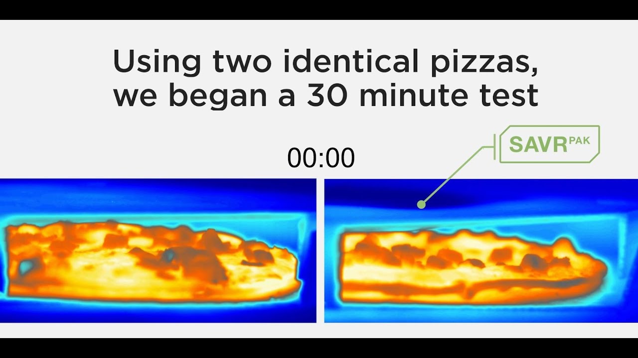 Thermal Imaging SAVRpak Pizza