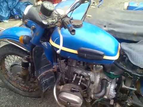 Ural engine start - YouTube