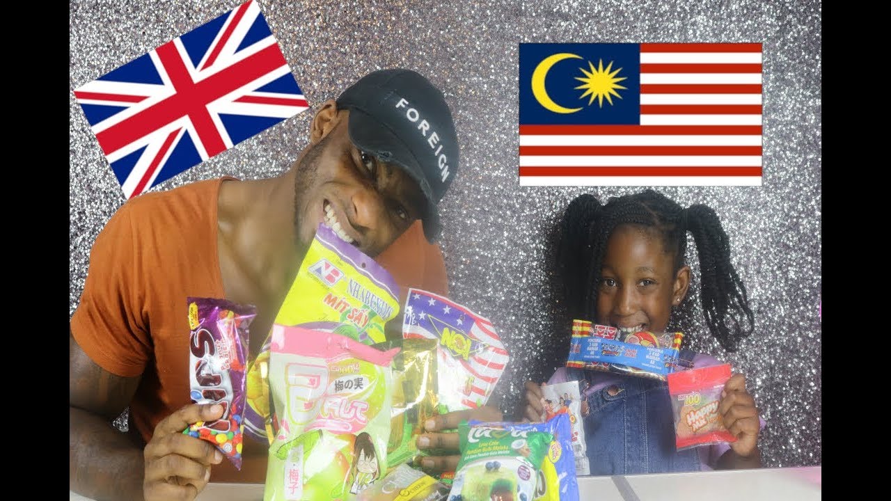 British Try Malaysian Candy