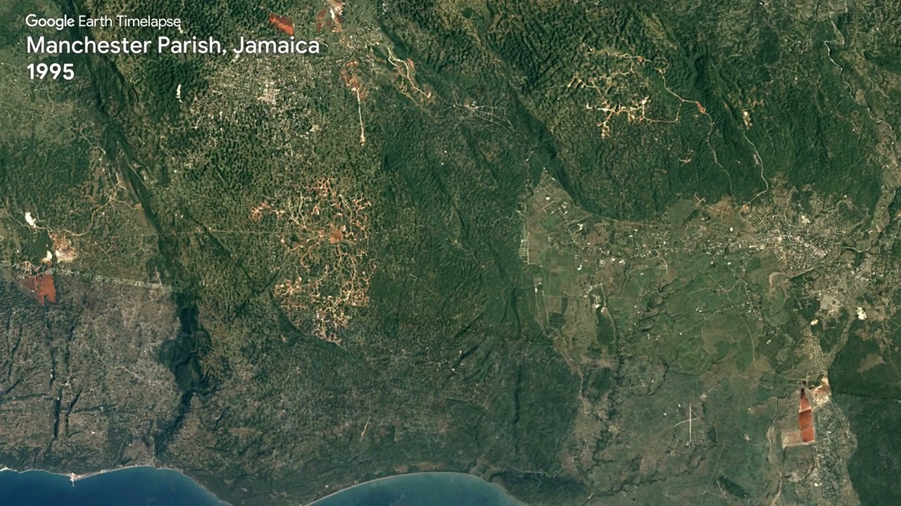 Manchester Parish, Jamaica - Earth Timelapse