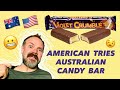 AMERICAN REACTS TO AUSTRALIAN CANDY BAR | VIOLET CRUMBLE | 🇦🇺🇺🇸