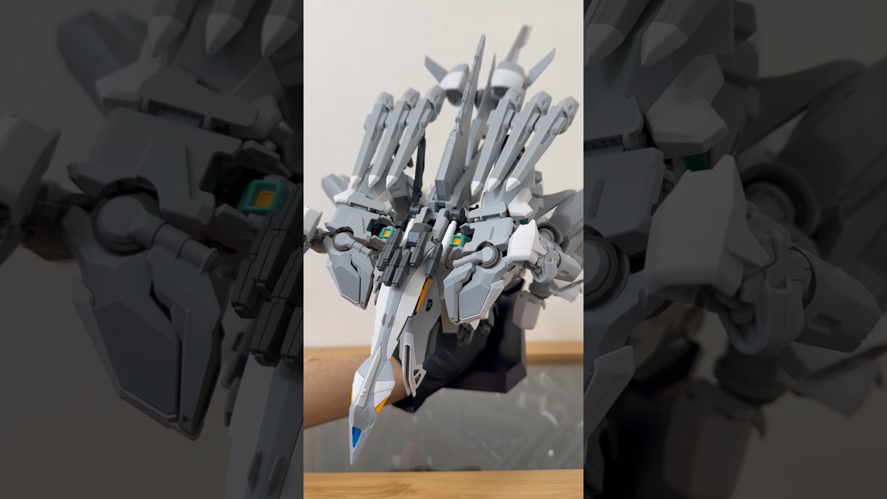 フライトモードに変形！HGアリュゼウスをフライトモードに変形させたけど説明書見ても理解箇所多すぎ問題が多発しましたw#gundam #gunpla #ガンダム #ガンプラ #hg #閃光のハサウェイ