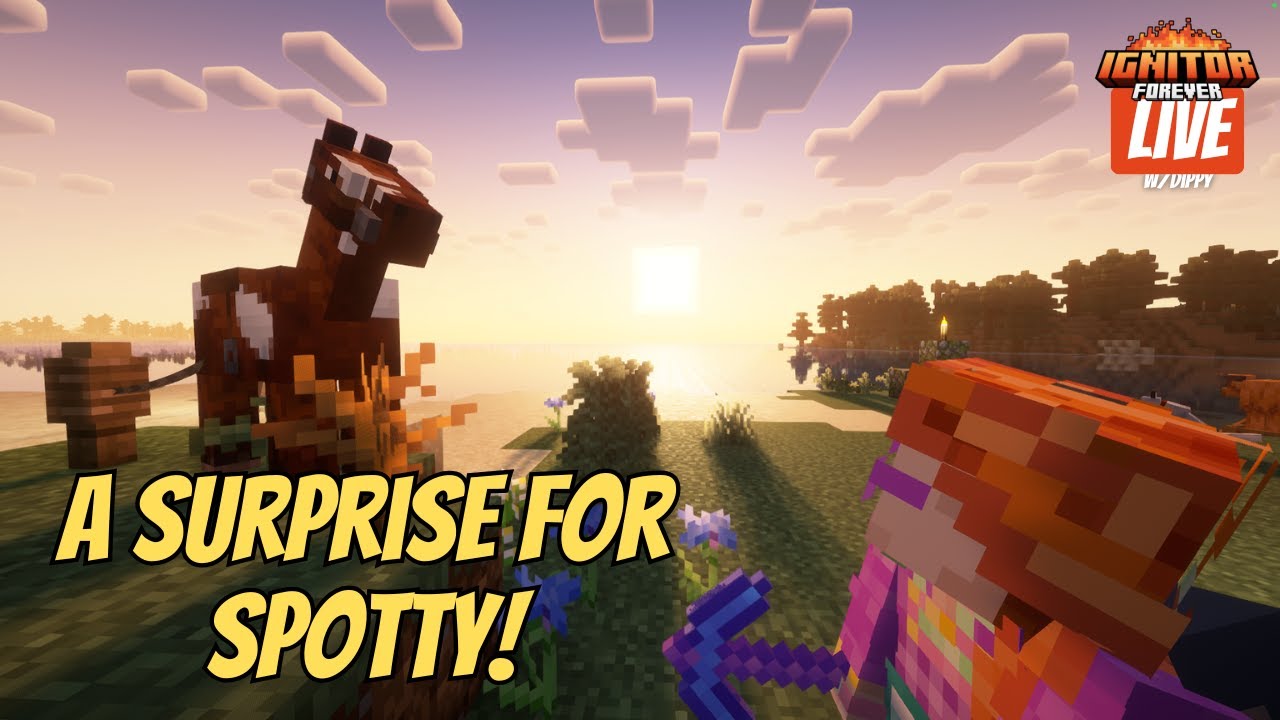 A Little HORSE Business and some Build Prep | IgnitorSMP Live