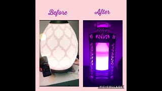 To All Budgetarian Oilers Like Me Turn Your YL Desert Mist Diffuser To A Lantern Diffuser. DIY!!