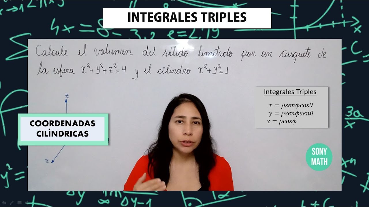 Cómo Calcular el Volumen de un Sólido por INTEGRALES TRIPLES|En coordenadas CILÍNDRICAS