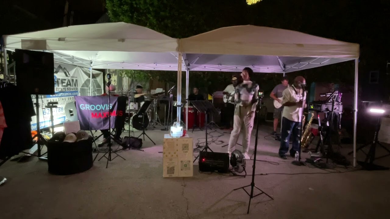 Groovis Maximus plays Evil Ways at Mariposa Junction in Altadena, CA in October 2024