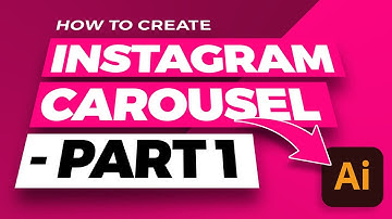Instagram Carousel tutorial in Adobe Illustrator -  Part One