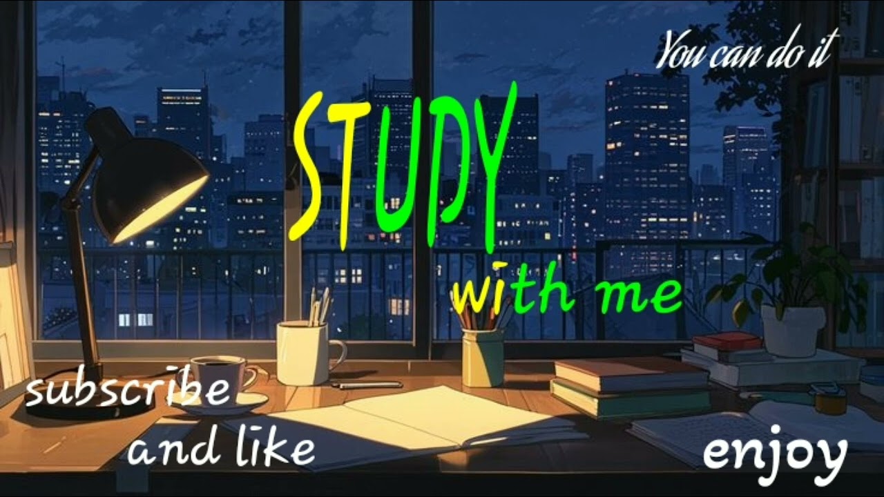 Study with music 🎶 ( kiss the rain) 
