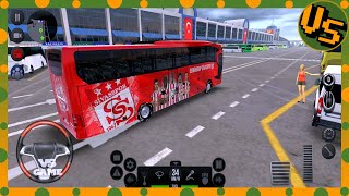 Football Team Bus Driving🚍| Bus Game - Bus Simulator Ultimate Android Gameplay screenshot 3
