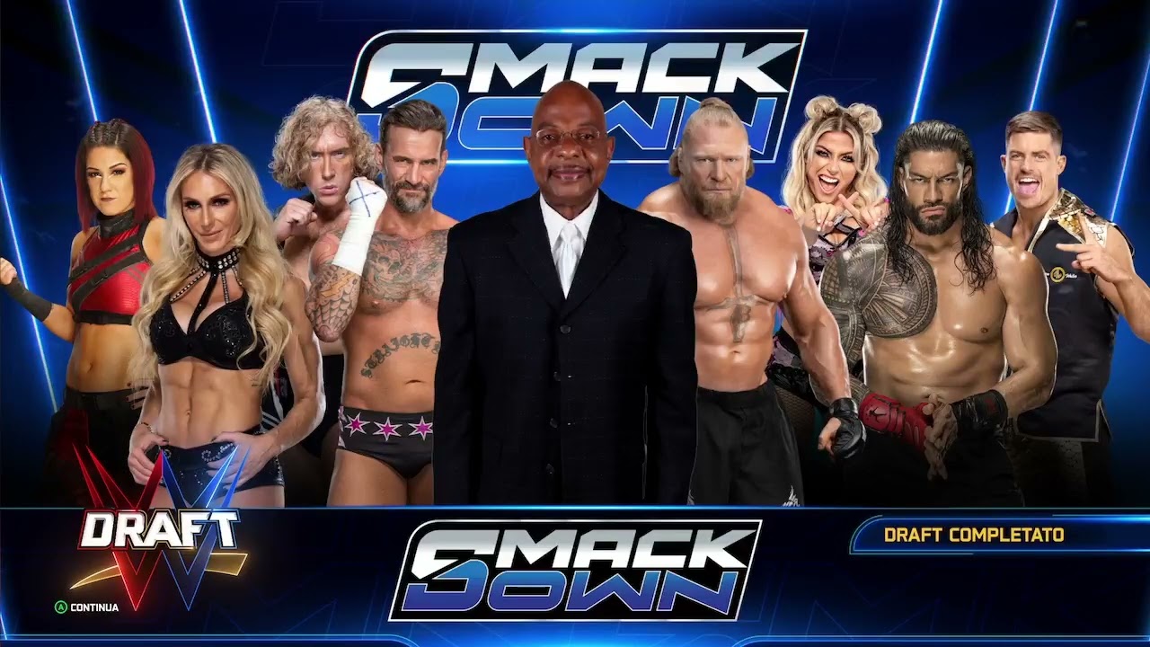 WWE 2k 25 12 GENNAIO 2026 GM