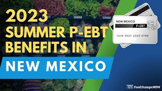 2023 Summer P-EBT in New Mexico (Payment Update)