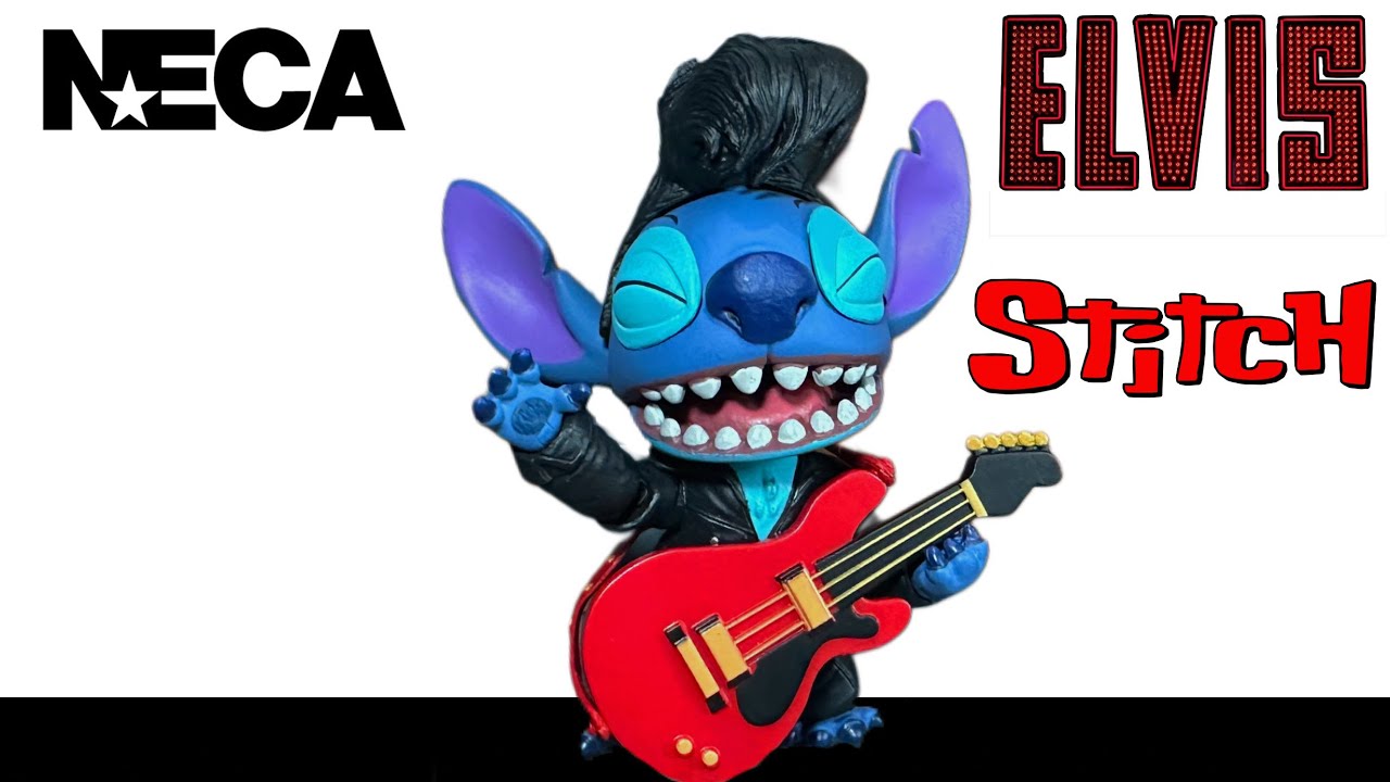 NECA Ultimate Lilo and Stitch Elvis Singer Stitch Review - YouTube