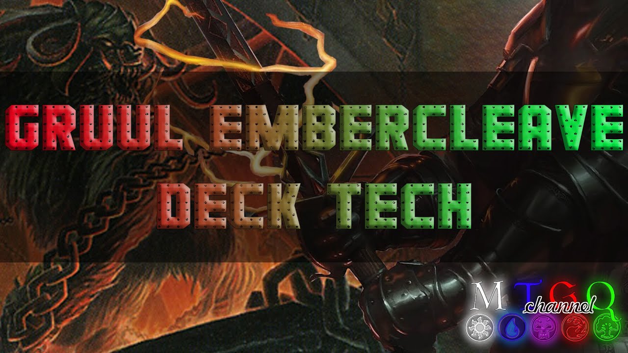 Gruul Embercleave Pioneer Deck Tech 