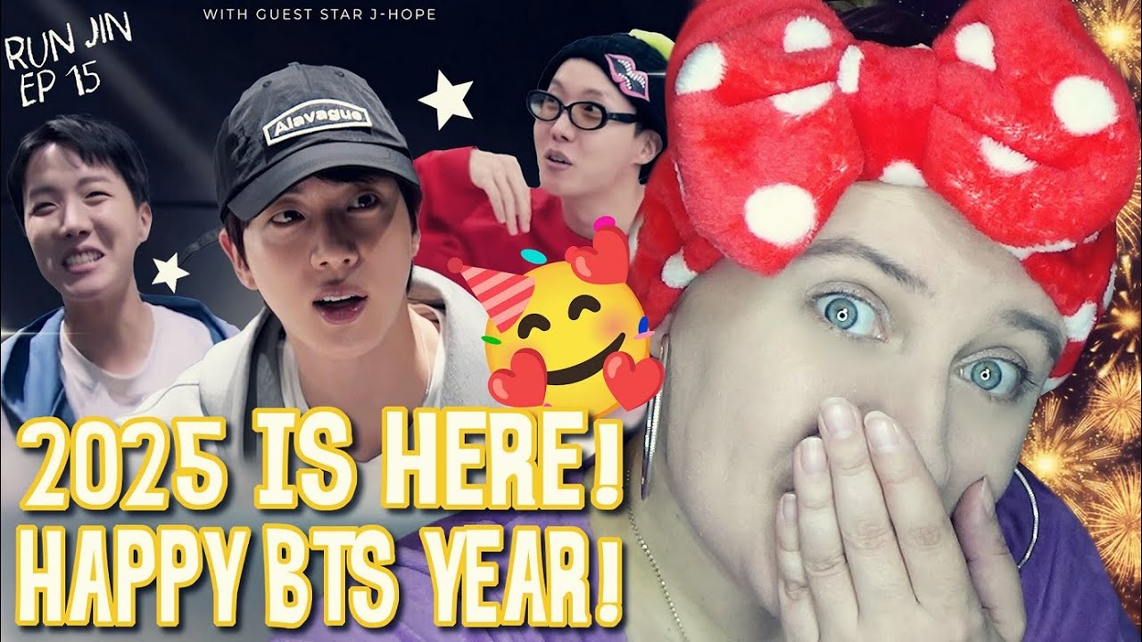 Run Jin EP.15 REACTION You've Been Kidnapped - HAPPY BTS YEAR!💜
