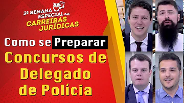 Como se preparar para um concurso de delegado?