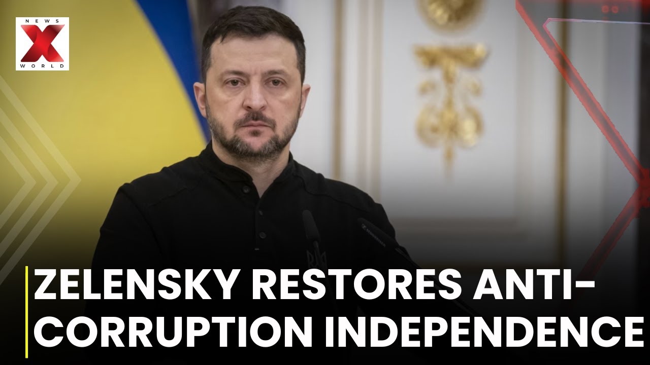 Zelensky Reverses Measure, Restores Independence to Ukraine’s Anti-Corruption Agencies | NewsX World