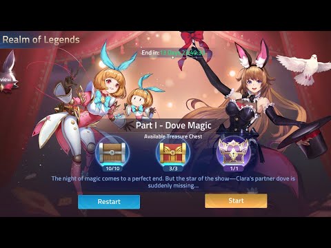 Part 1 - Dove Magic (Realm of Legends Chapter) MLA Walkthrough