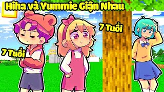 YUMMIE TRỞ VỀ QUÁ KHỨ PHÁT HIỆN YUMMIE HIHA ĐÃ CHIA TAY TRONG MINECARFT*YUMMIE VÀ HIHA HỒI NHỎ 💑😱