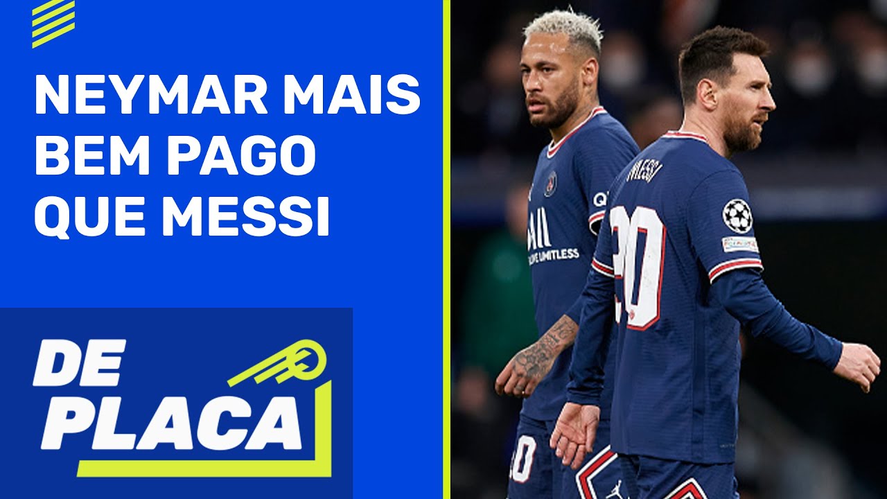 Neymar lidera ranking de maiores salários do futebol francês