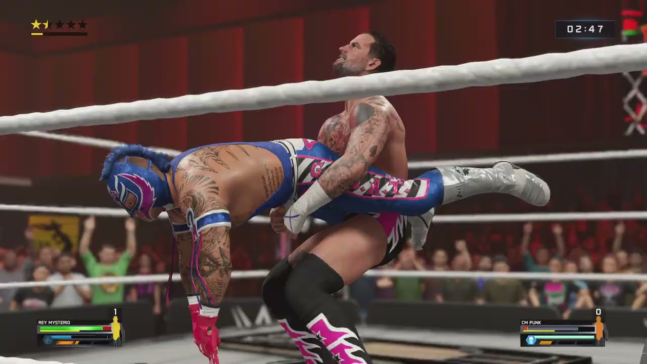 CM Punk vs Rey Mysterio Showdown | WWE Gameplay 🔥🔥