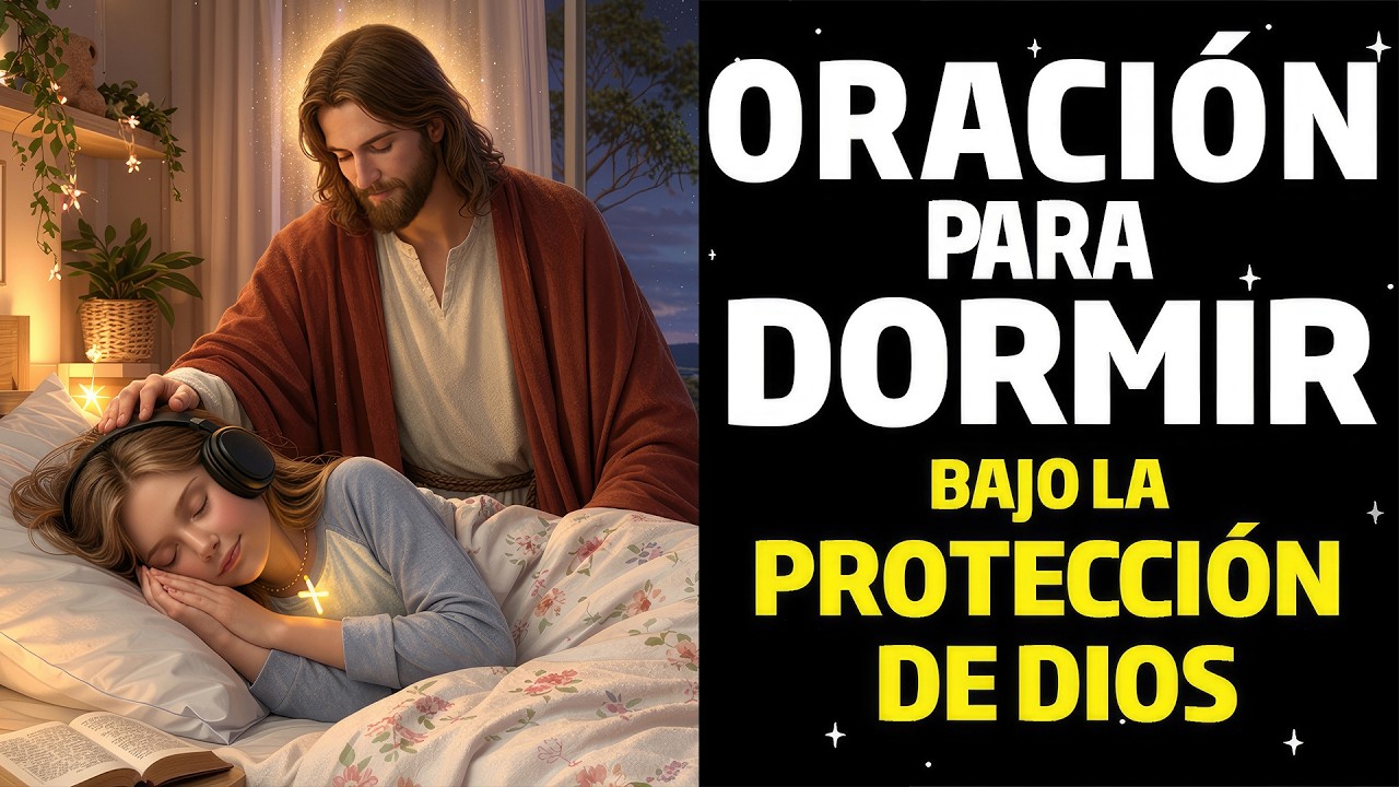 Pon Esta ORACIÓN y “ENTRÉGALE TU NOCHE A DIOS”, Paz Profunda en 5 Minutos✨🕊️