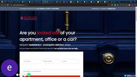 Systeme Lockbolt and Locksmith Website Template Demo