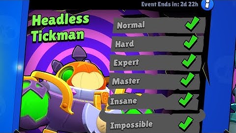 BEST BRAWLER for TICK Boss! (INSANE 16) Brawl Stars