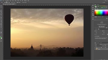 Photoshop Tutorial : Remove an Object with the Content Aware Fill Tool