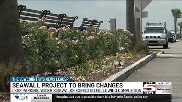 VIDEO: Final seawall project phase includes changes around White Point Garden