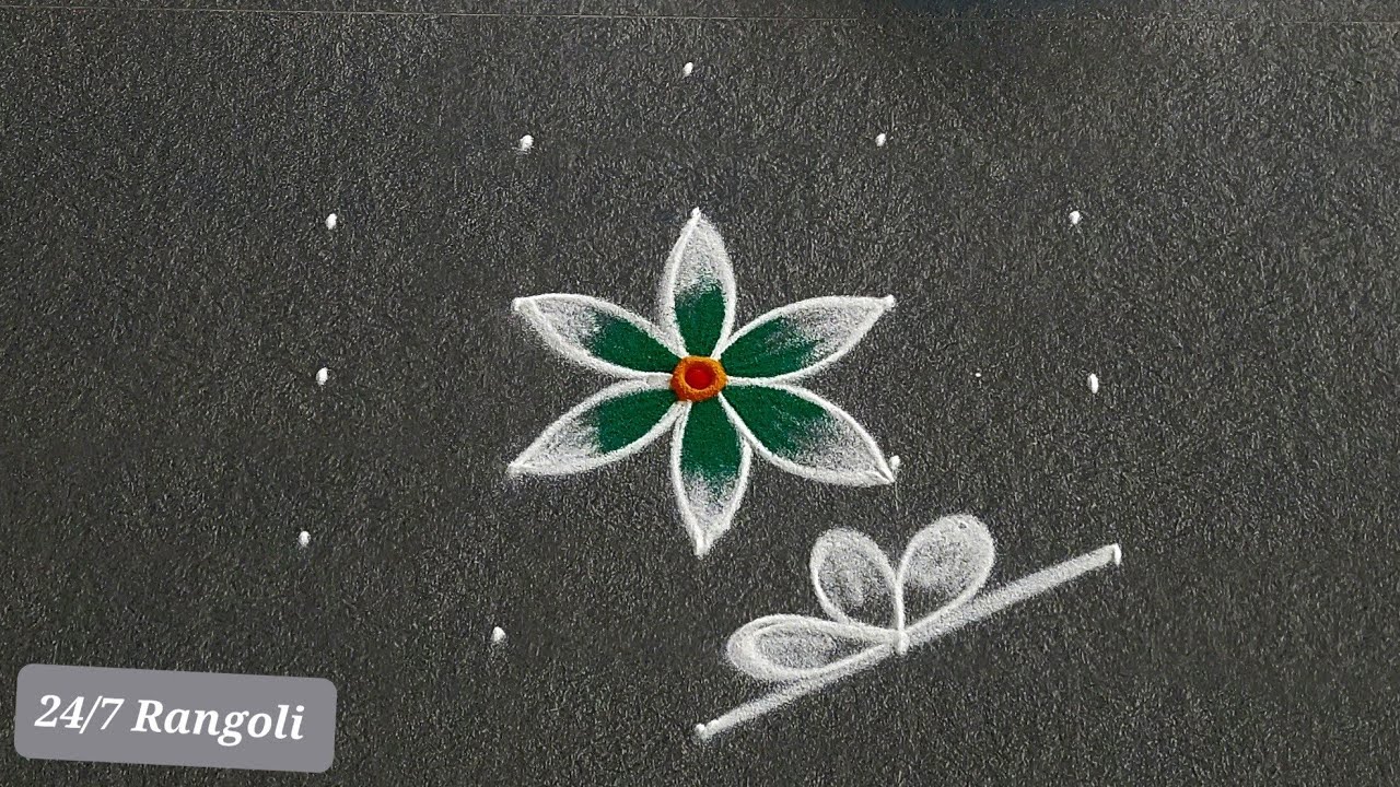 5x3 புள்ளி கோலம் 🌺 24/7 Rangoli 🌺 சின்ன சின்ன கோலங்கள் 🍀 சித்திரை மாத கோலம் 2025 #rangoli #muggulu
