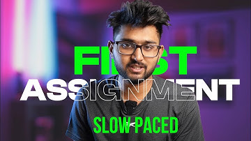 SECOND ASSIGNMENT | SLOW PACED EDIT | THARUN SPEAKS