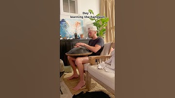 Day 1 of my handpan lessons using ​⁠@MalteMarten method for beginners