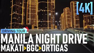 Makati to BGC to Ortigas | Manila City Drive Tour 2023