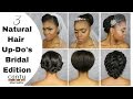 3 Natural Hair Up-do's with Cantu Beauty | Bridal Edition