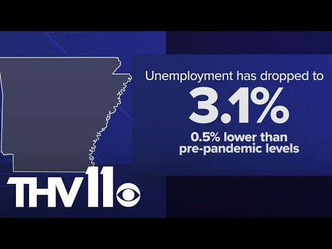 Arkansas's unemployment lower than pre-pandemic levels