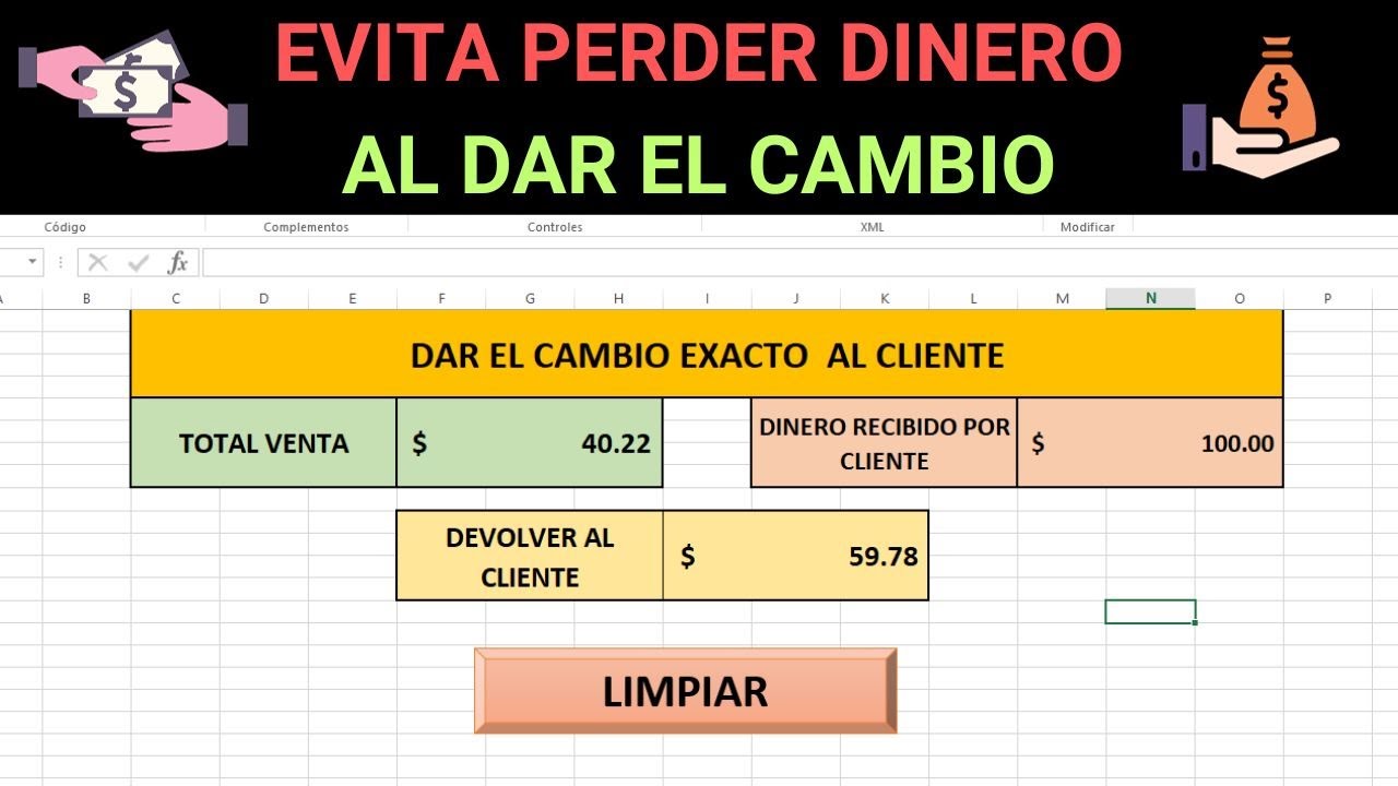 💰 COMO HACER UN SISTEMA PARA DAR EL CAMBIO EXACTO EN TU NEGOCIO - YouTube