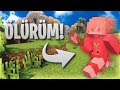 Minecraft ama ÇİMENE BASARSAM ÖLÜYORUM!