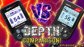 Nokta Simplex+ Vs Simplex Ultra Depth Comparison! | Which is Deeper? | Metal Detecting | Episode 208