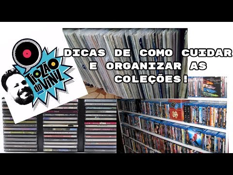 Vídeo: Como Armazenar Discos DVD