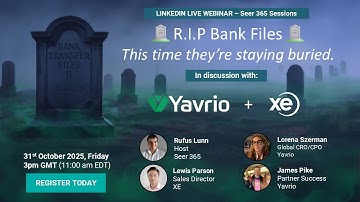 Seer 365 Sessions: R.I.P. Bank Files with Yavrio & XE